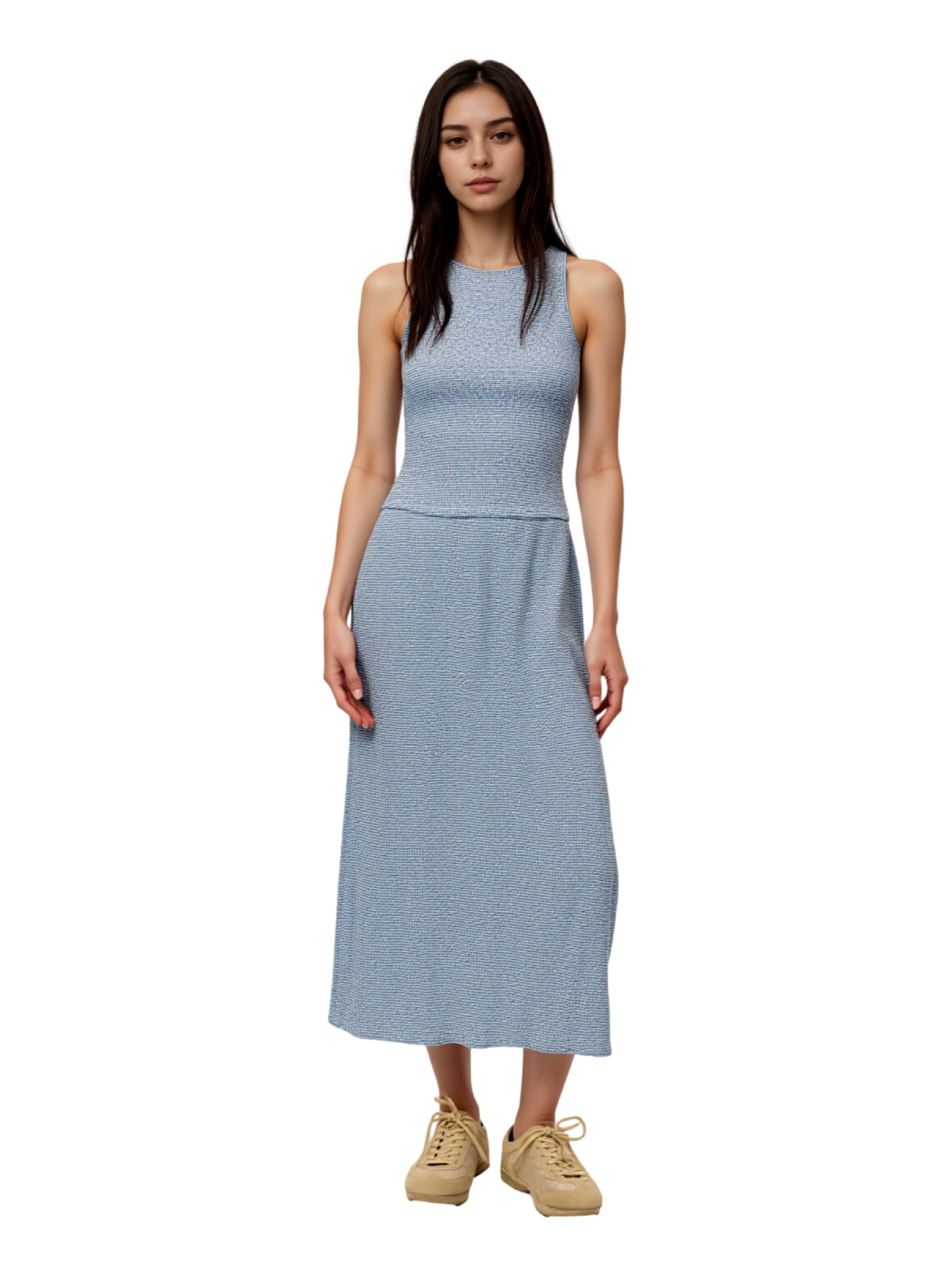 ONLY Dress 'ONLCelle' in Blue: front
