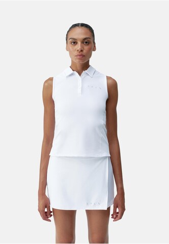 Haut de sport Born Living Yoga en blanc : devant