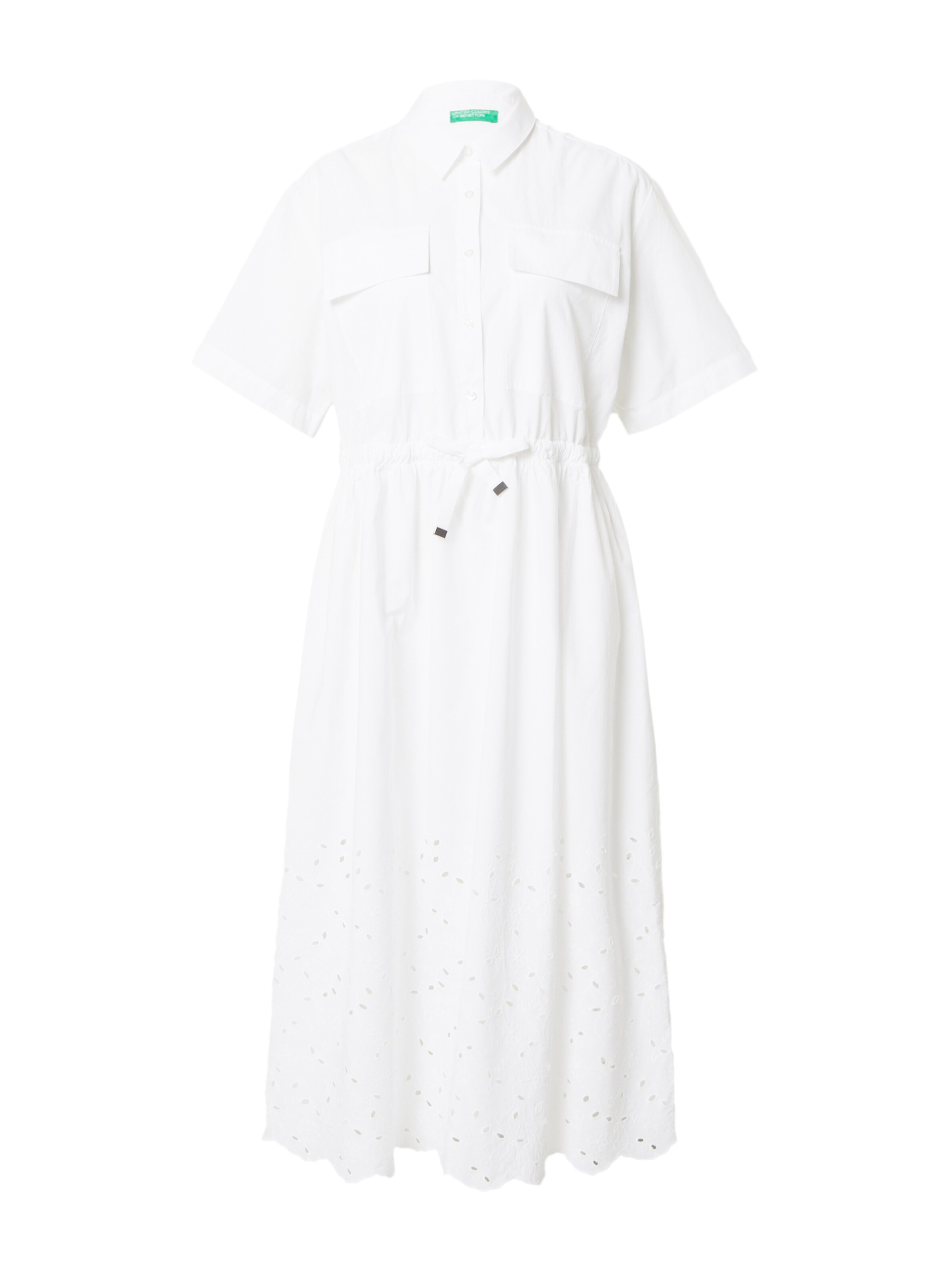 Erstaunlich Benetton Kleid Weiss Und Bewertungsarah10209