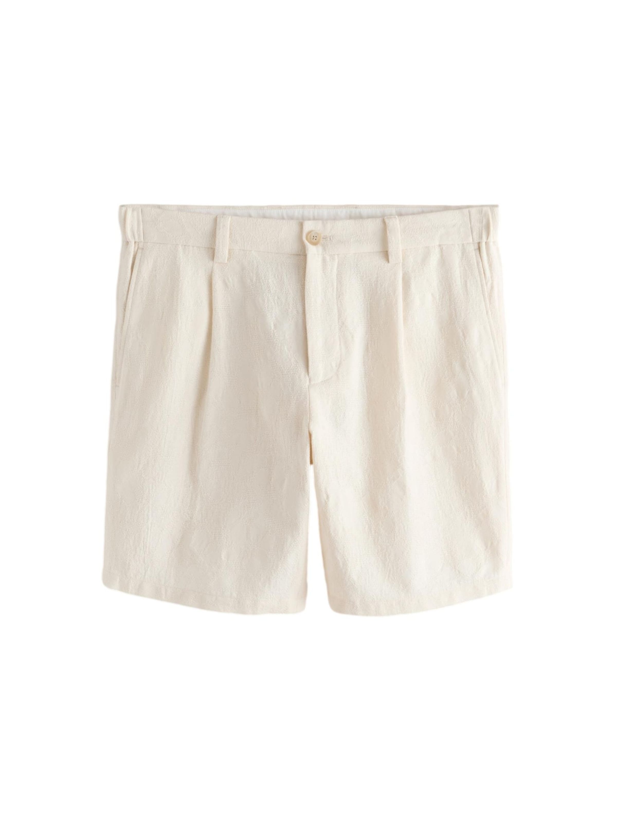 regular Pantaloni con pieghe di Next in beige: frontale