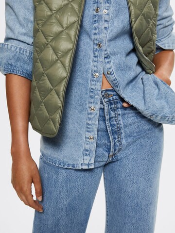 MANGO Bodywarmer 'Bang' in Groen