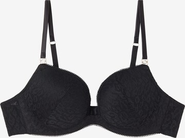 INTIMISSIMI Push-up Bra 'MONICA YOUR WILD SIDE' in Black: front