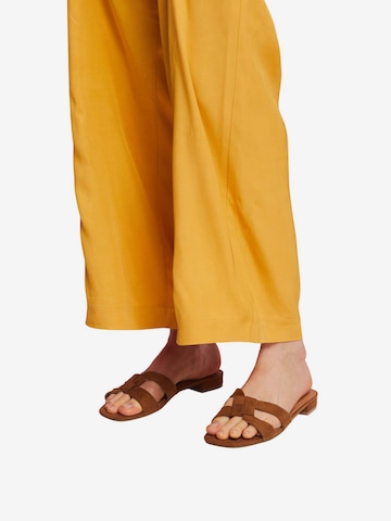 ESPRIT - Zapatos abiertos en marrón