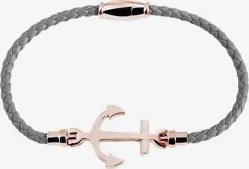Akzent Bracelet 'Seina, langlebig' in Grey: front