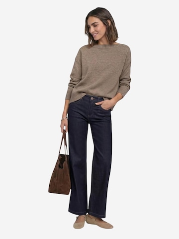 Pullover 'cosy u-boat sweater 304055' di STREET ONE in beige