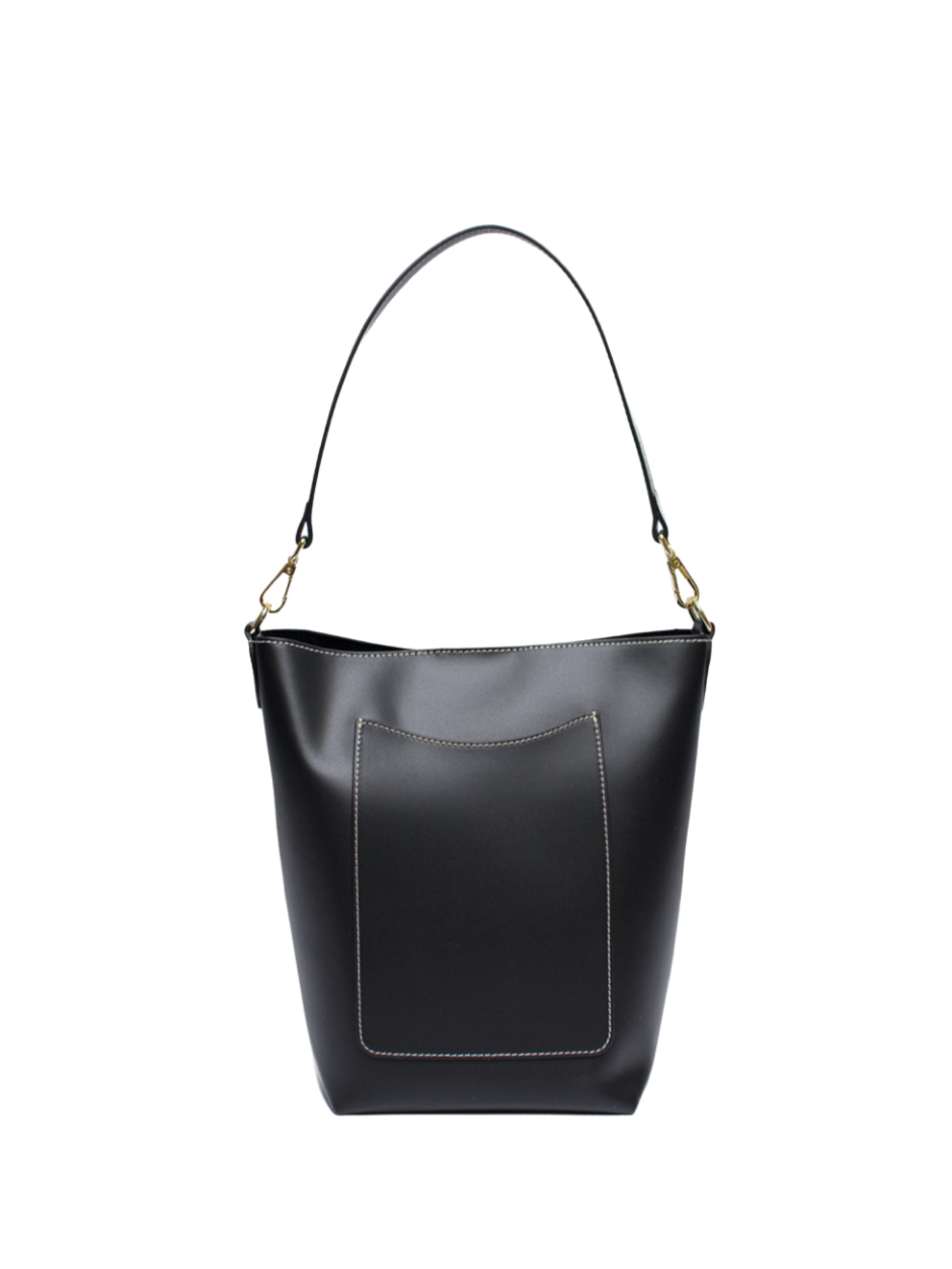 Latalia - Bolso de hombro 'Fano Maxi' en negro: frente