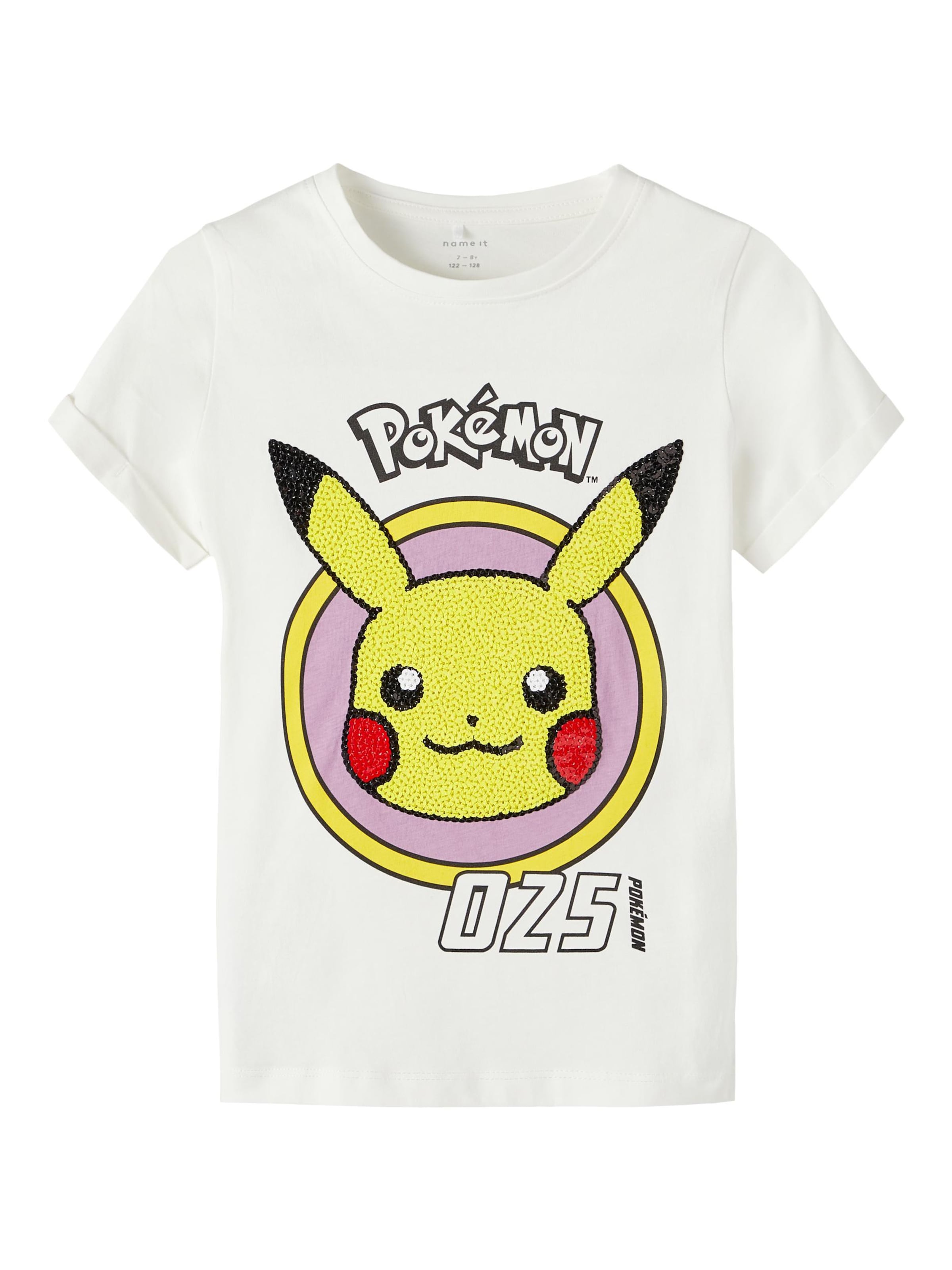 NAME IT Shirt Junna Pokemon in Mottled White ABOUT YOU