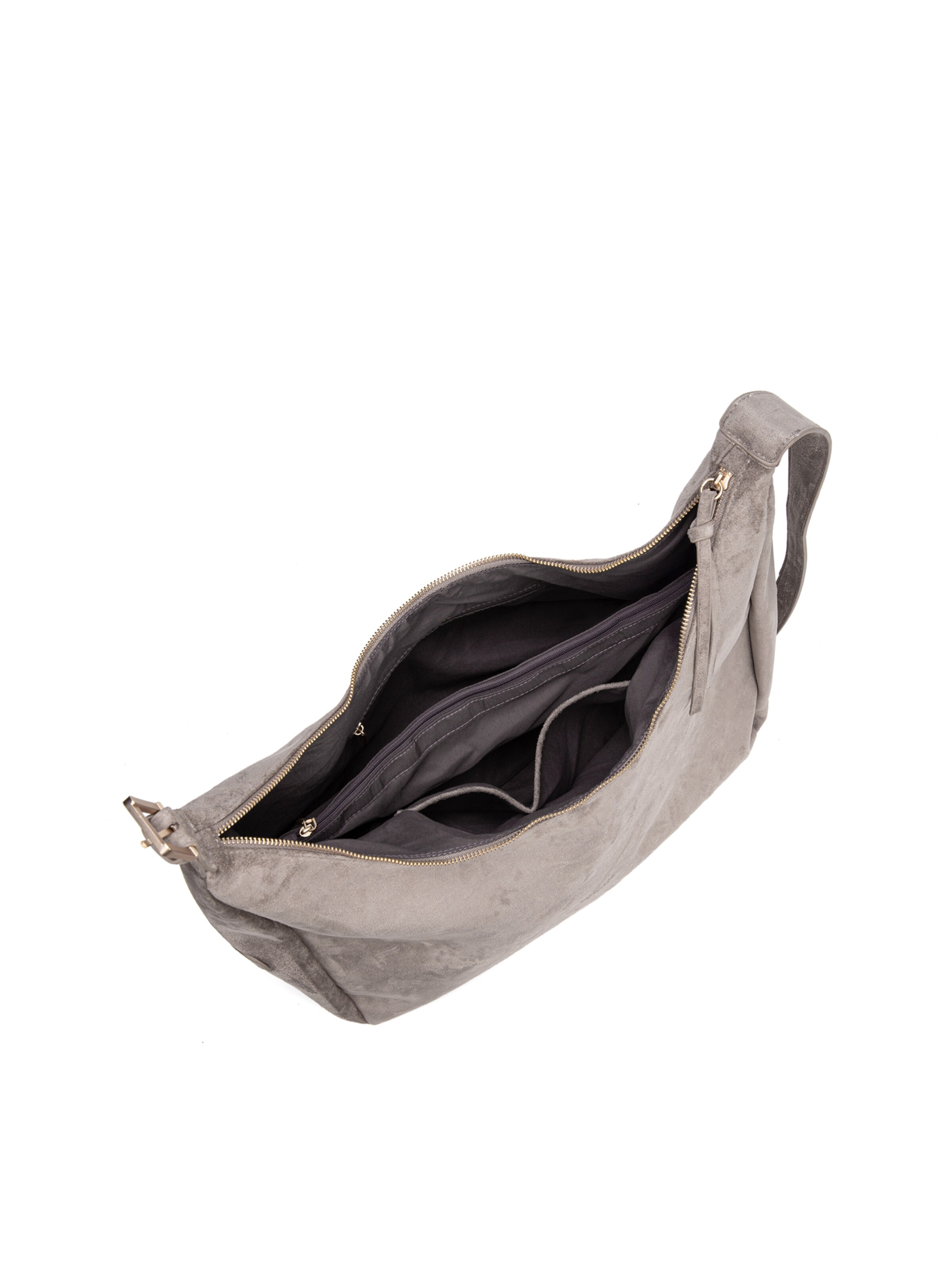 Borsa a spalla 'Borsa a Spalla Donna Diana&Co Poliestere Chiusura Zip' di Diana&Co. in grigio