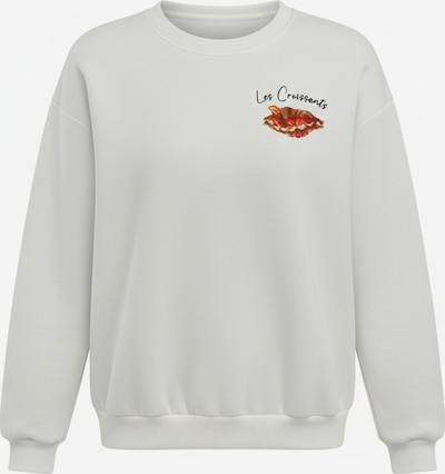 studioselect Sweater majica 'Mimi' u tamno bež / smeđa / crna / bijela, Pregled proizvoda