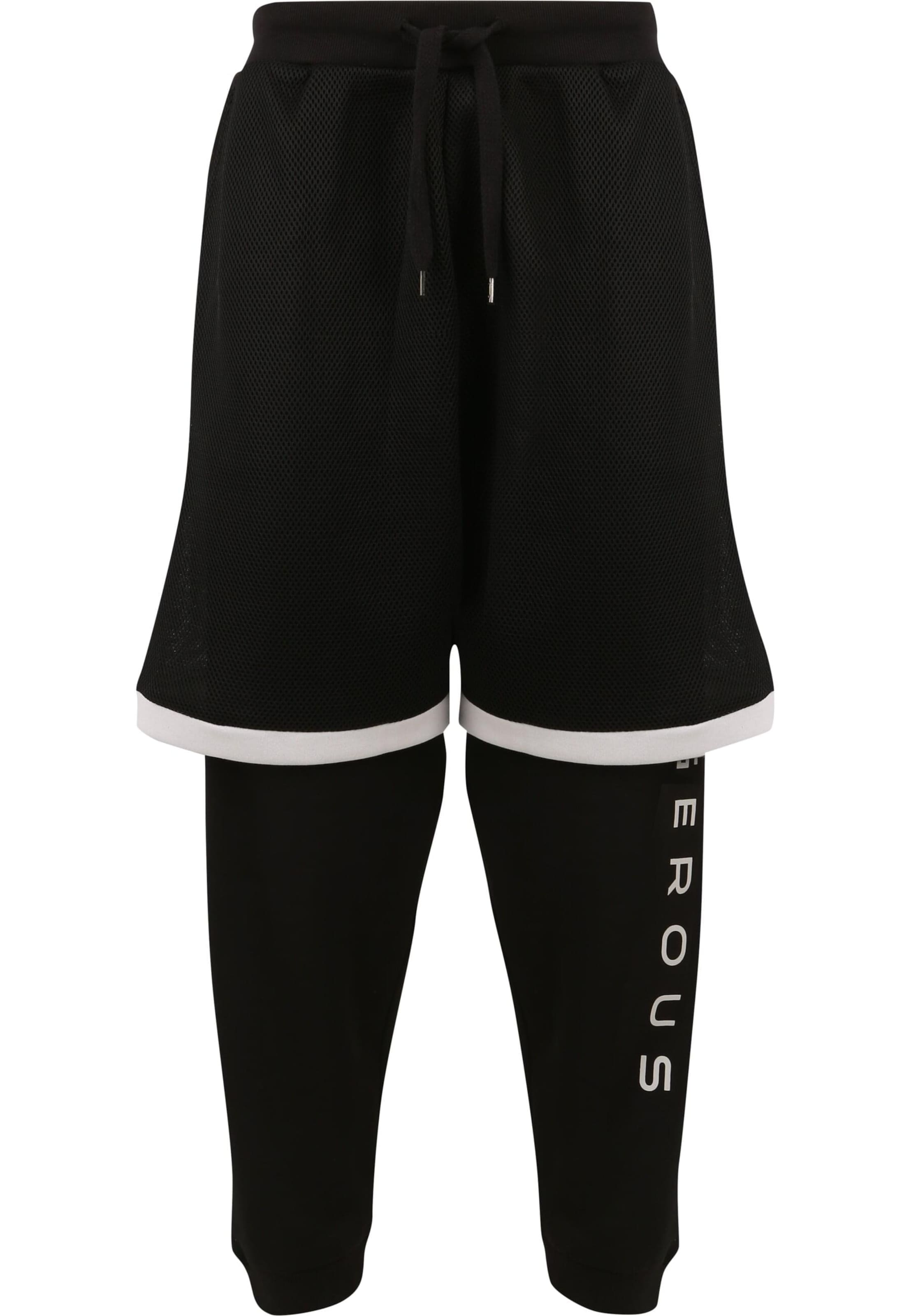 regular Pantaloni 'EvilFuture' di Dangerous DNGRS in nero: frontale