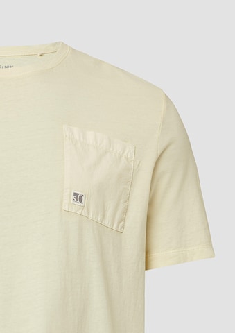 T-Shirt s.Oliver en jaune