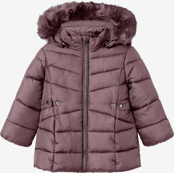 NAME IT Zimska jakna 'NMFMERETHE' | vijolična barva: sprednja stran