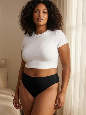 Trendyol Curve String in Zwart: voorkant