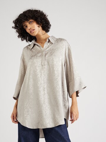 Camicia da donna 'Naya' di Soft Rebels in grigio: frontale