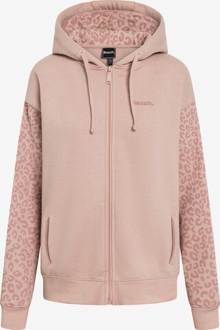 BENCH Sweatjacke in Pink: predná strana