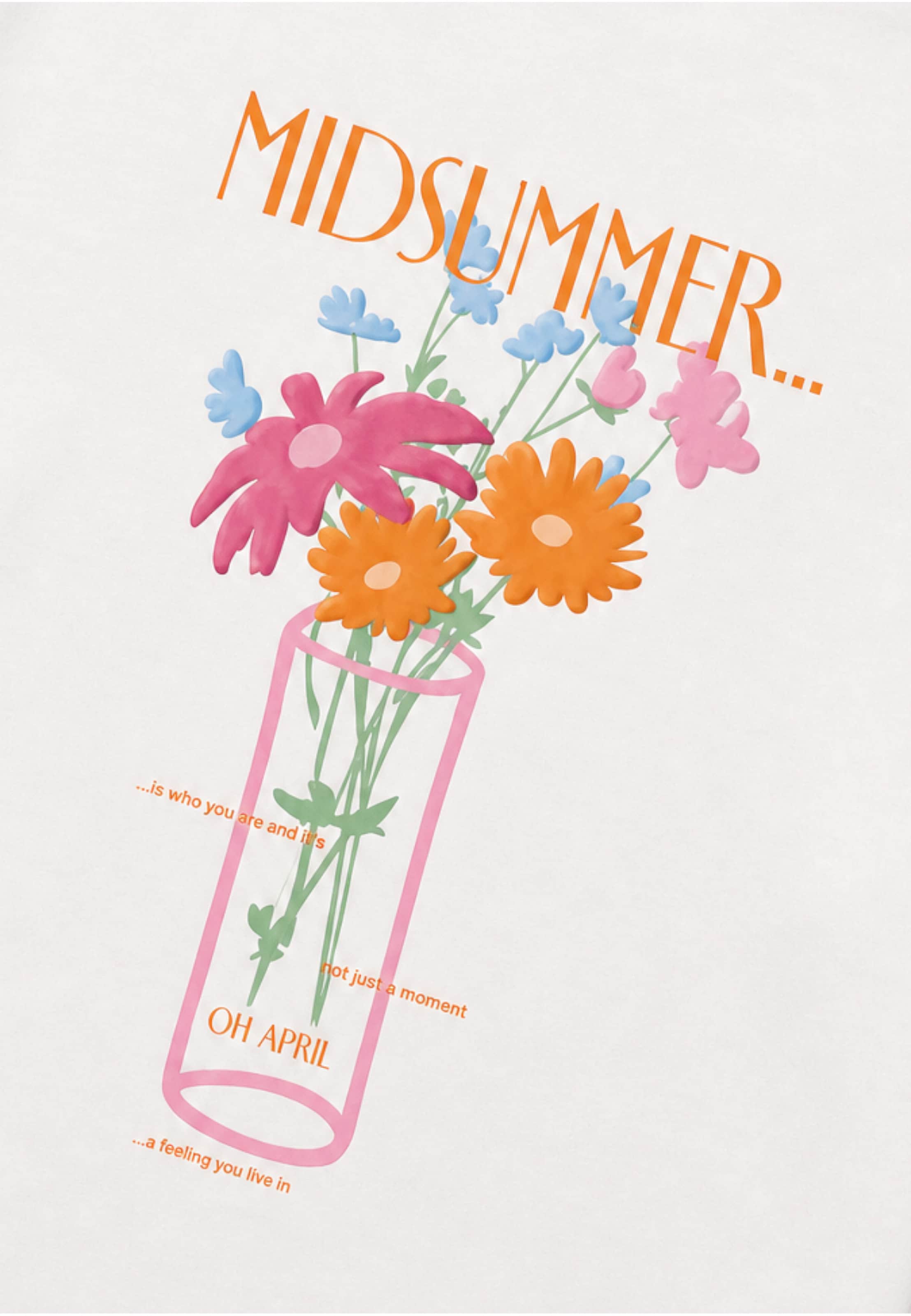 OH APRIL Póló 'Midsummer' - fehér