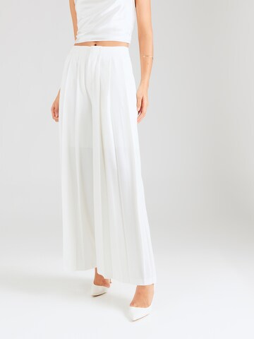 Wide Leg Pantalon 'Corinna' millane en blanc : devant