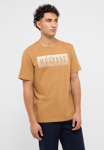 MUSTANG Shirt 'Austin' in Brown: front