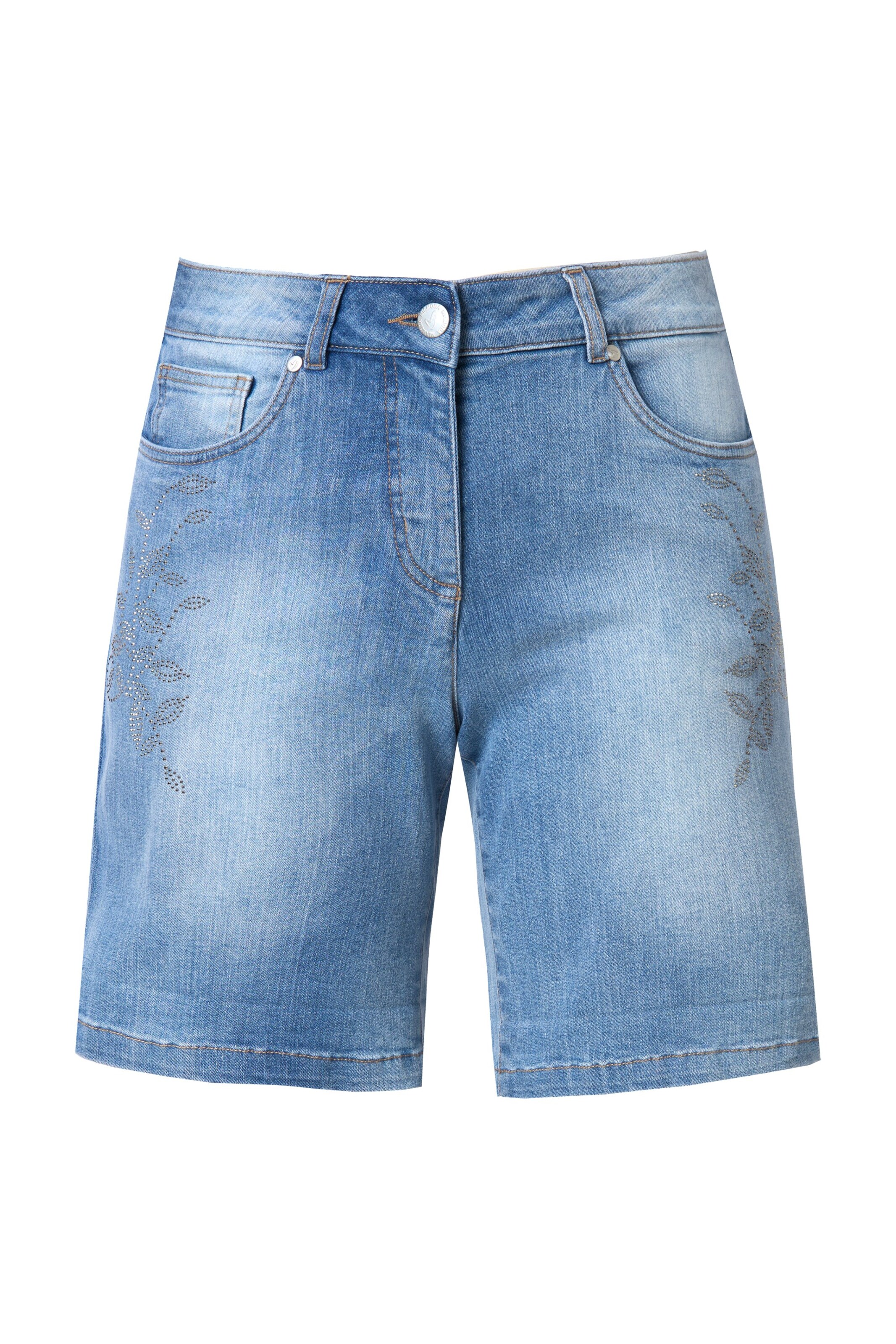 MIAMODA Regular Jeans in Blauw: voorkant