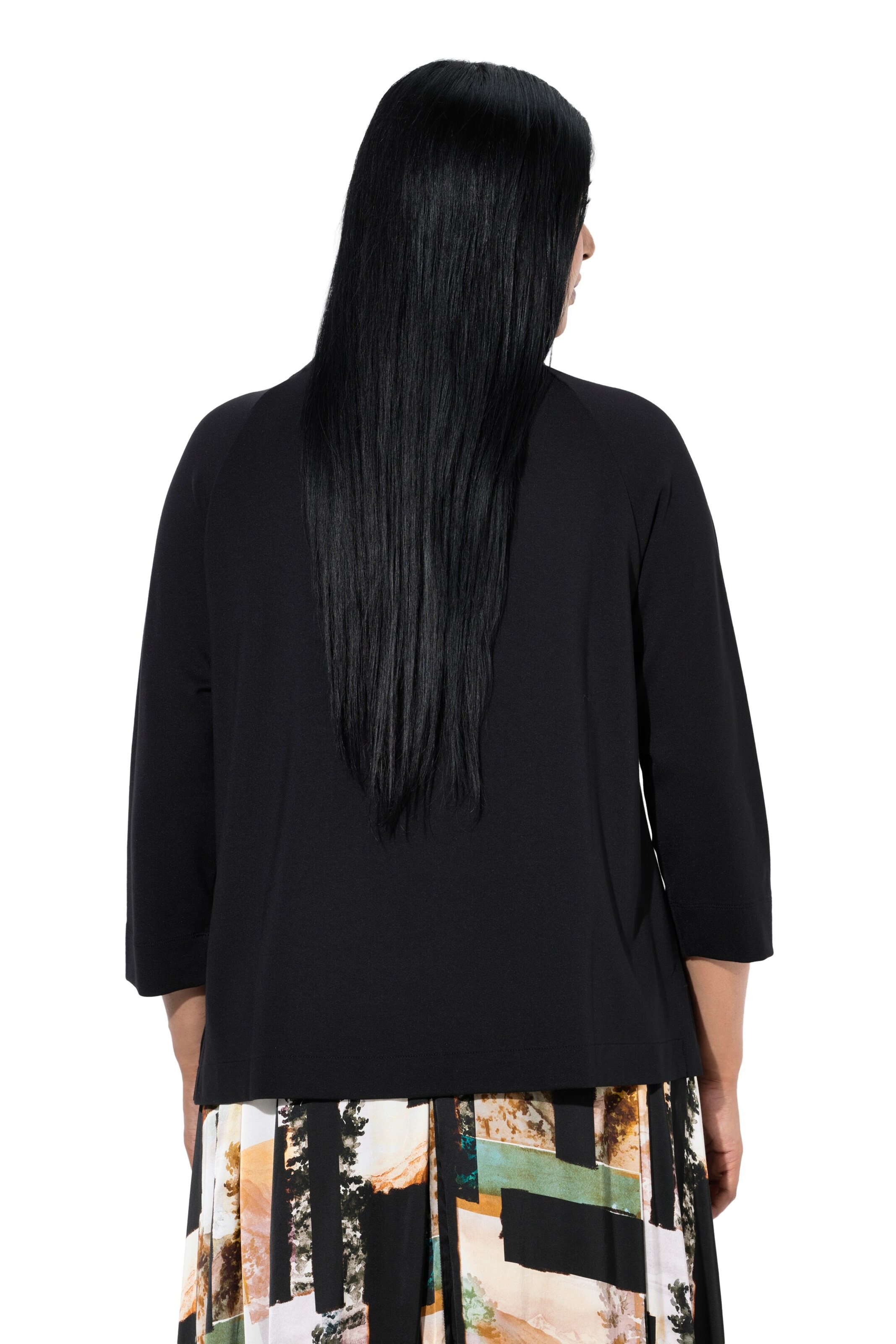 Ulla Popken Sweatshirt in Black