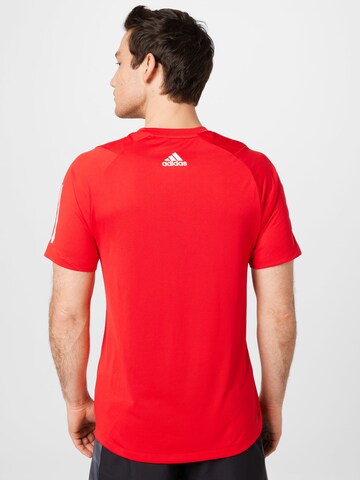 T-Shirt fonctionnel 'Free Lift' ADIDAS PERFORMANCE en rouge