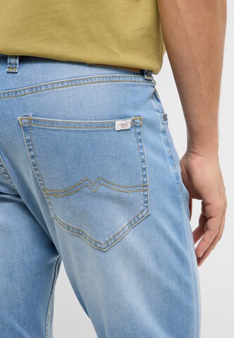 MUSTANG Slimfit Hose 'Style Oregon' in Blau