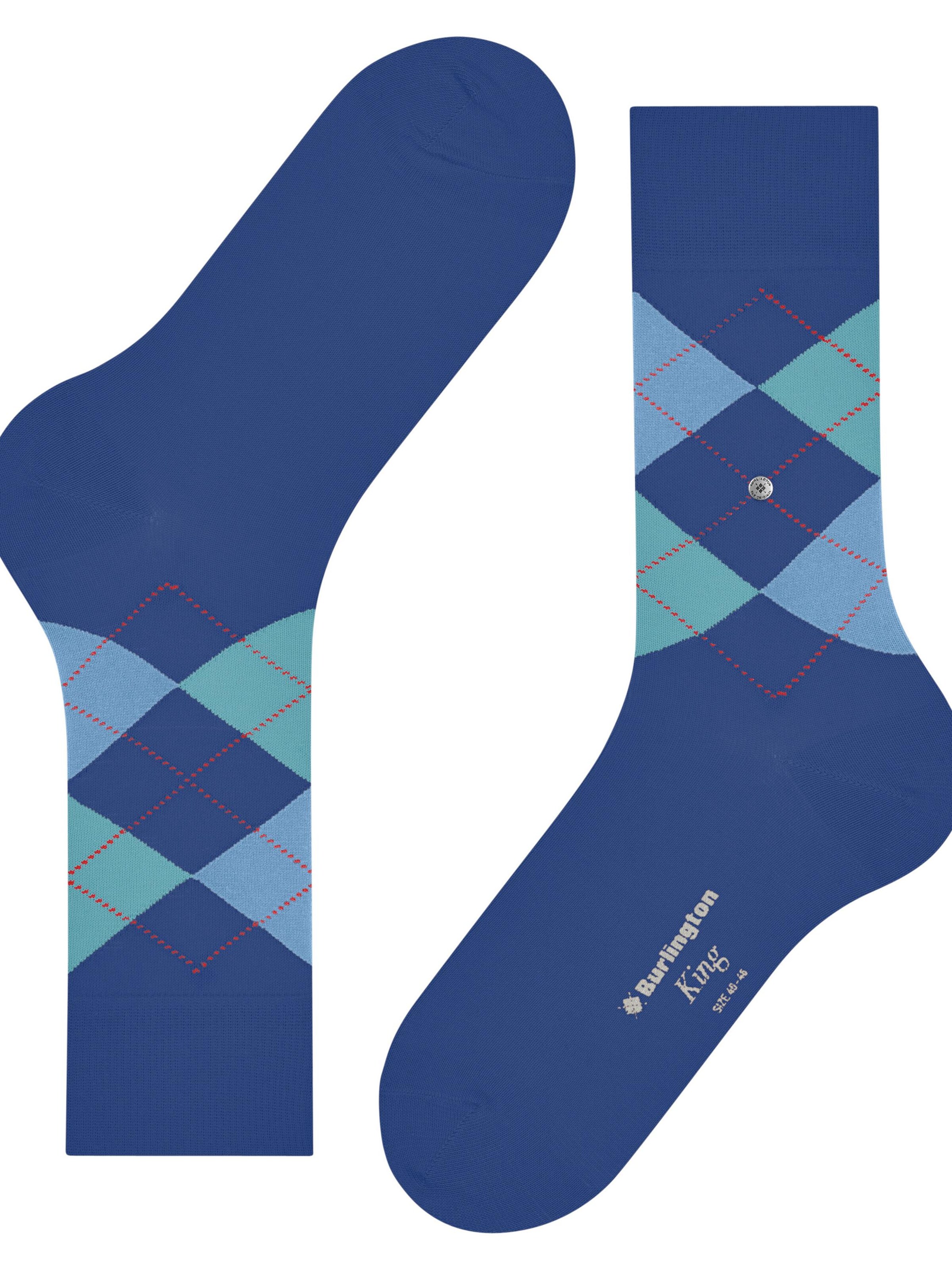 BURLINGTON Socks 'King' in Blue