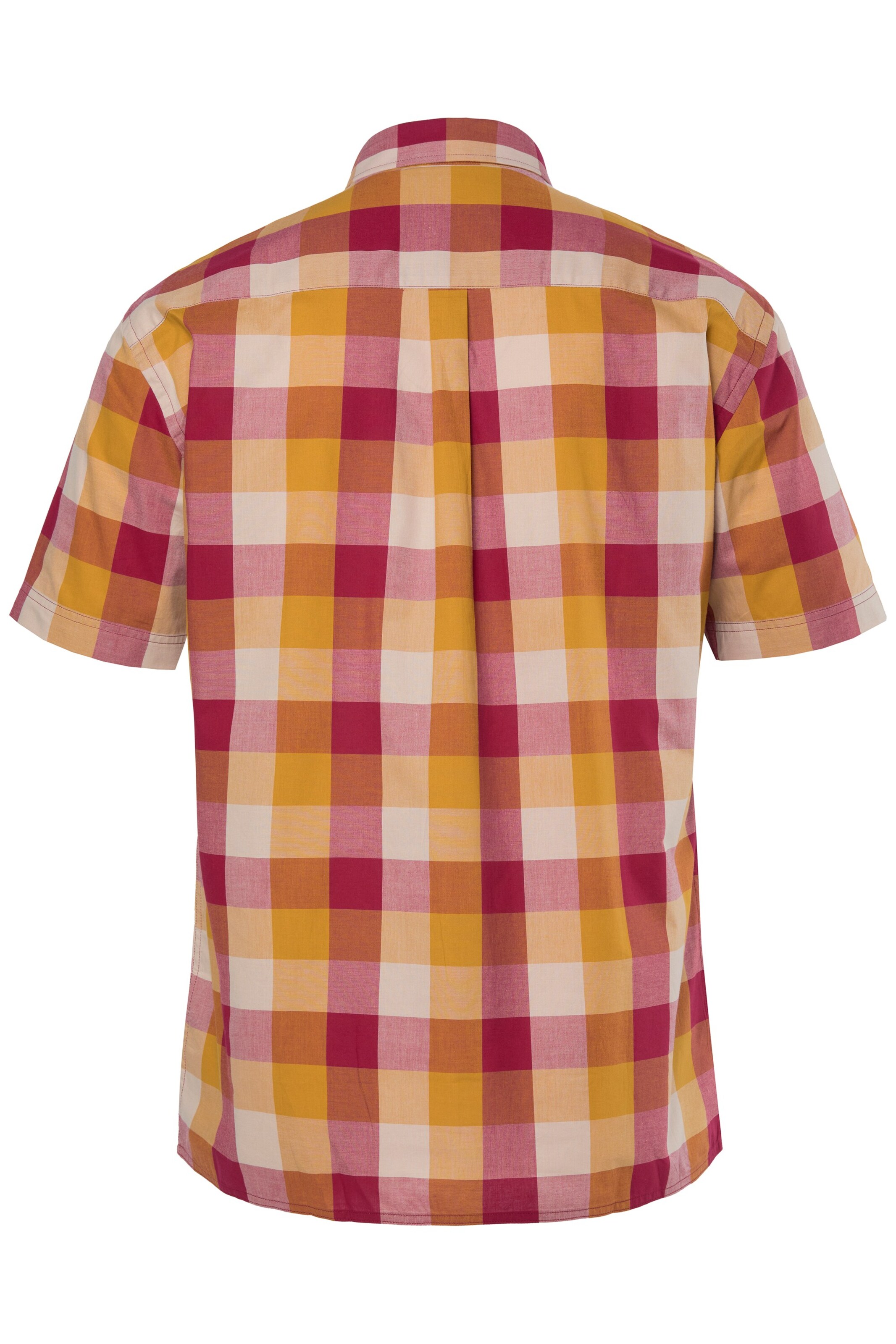 Men Plus Comfort Fit Hemd in Braun