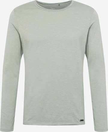 Key Largo Regular Fit Shirt 'CHEESE' in Grün: Vorderseite