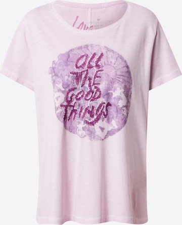 LIEBLINGSSTÜCK Shirt 'Cilia' in Roze: voorkant