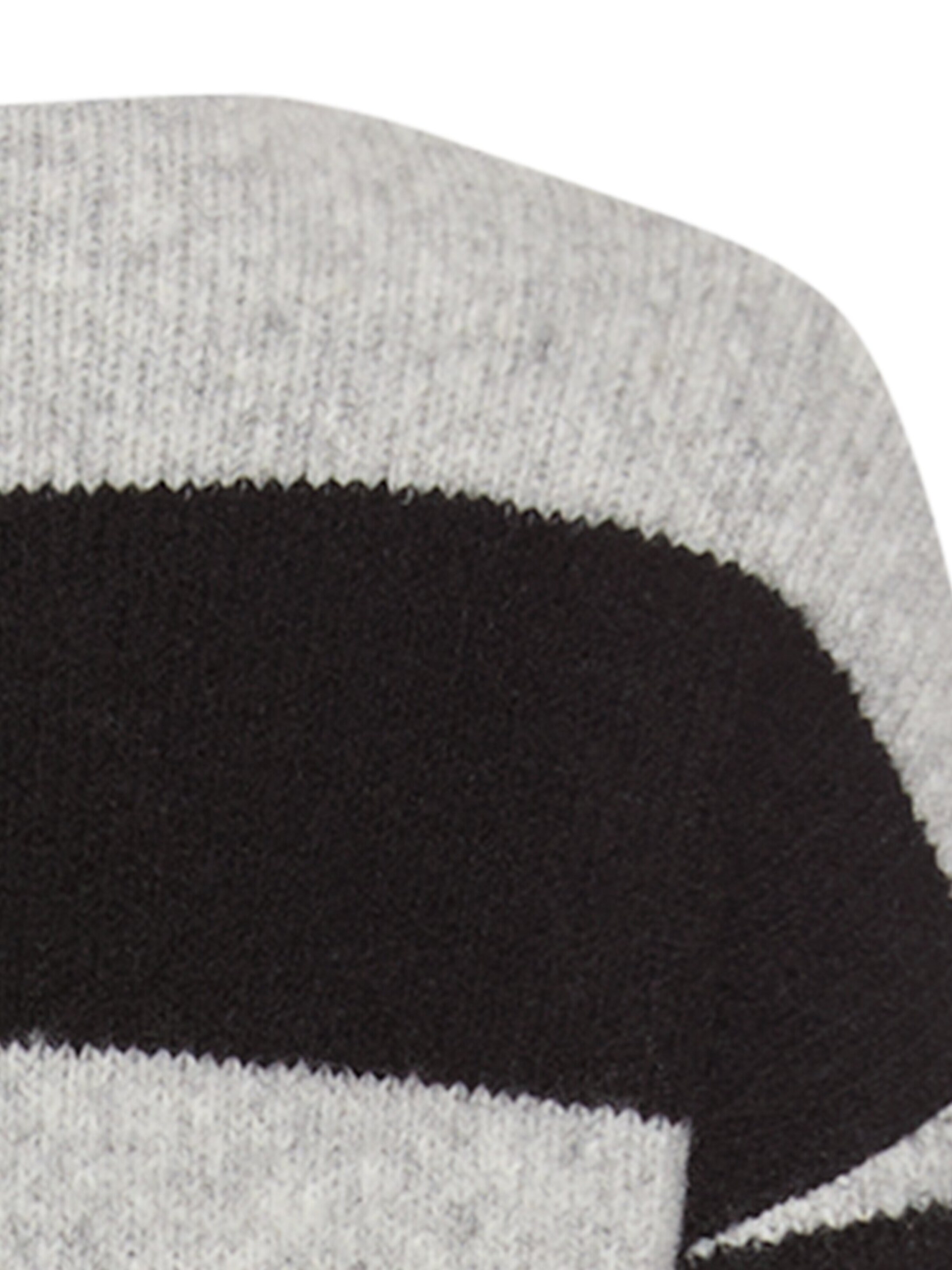 CAMEL ACTIVE Strickkleid aus recyceltem Material in Grau