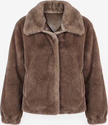 Funk since 1776 Winter Jacket 'Wendejacke' in Brown: front
