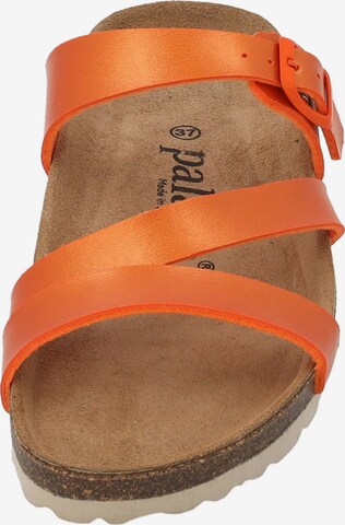 Mule 'Ikaria Metallic' Palado en orange