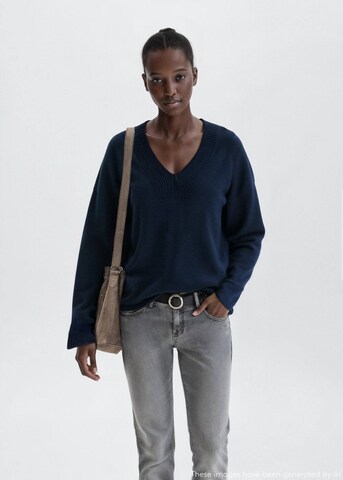 MANGO TEEN Sweater 'Vera' in Blue: front