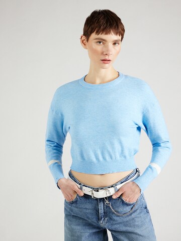 ONLY Sweater 'LIBI' in Blue: front