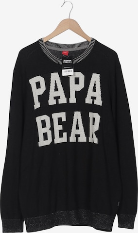 s.Oliver Sweater XXL in Schwarz: Vorderseite