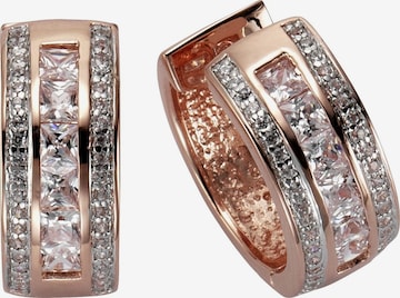 CELESTA Ohrringe in Rot: Vorderseite