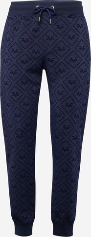 Tapered Pantaloni 'EGBERT' de la 19V69 ITALIA pe albastru: față