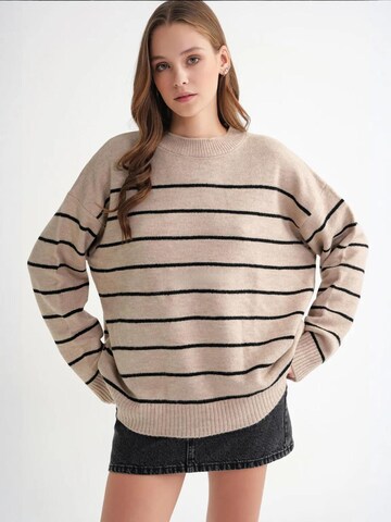 MixRay Kampsun 'Pullover', värv beež
