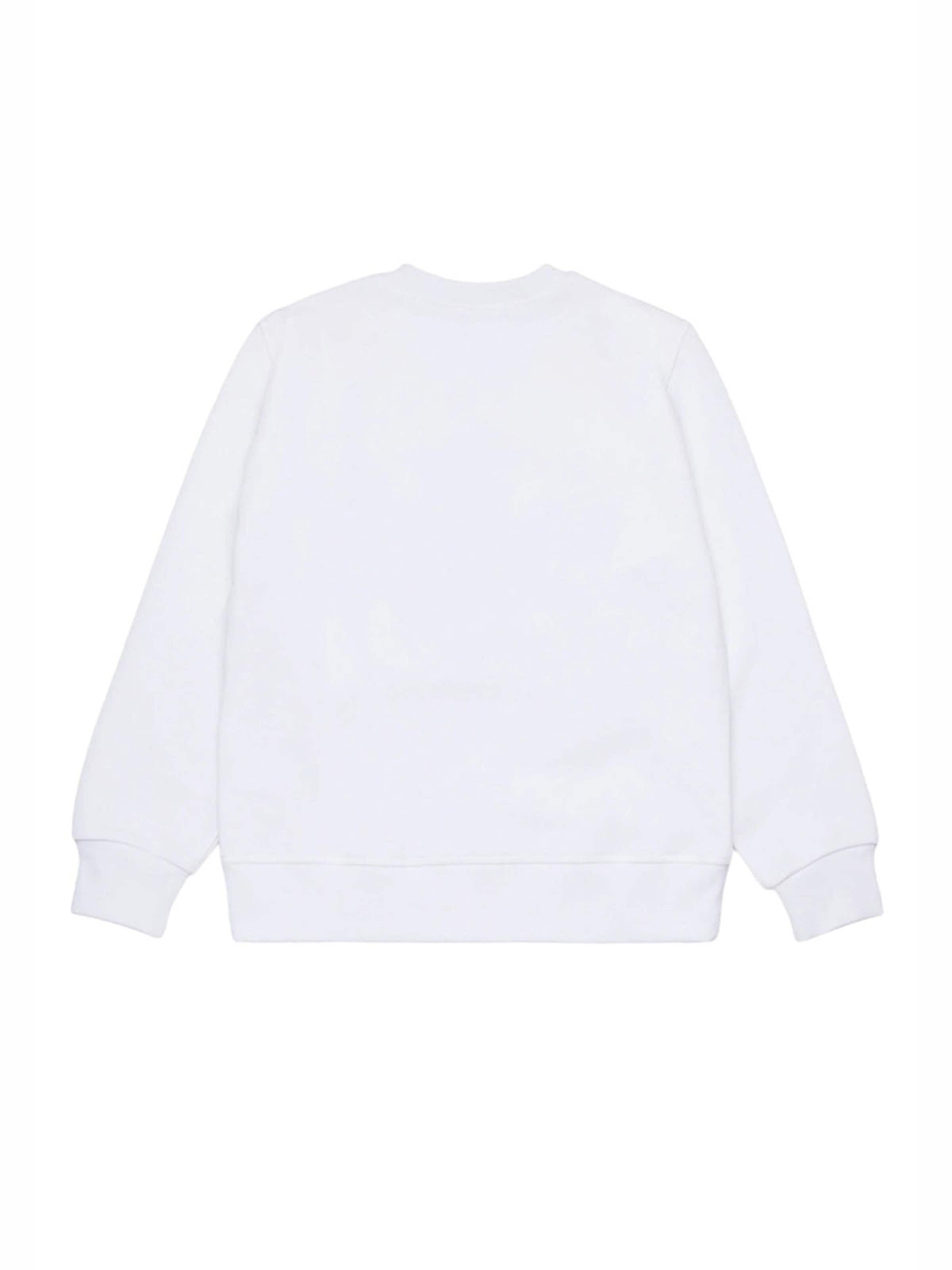 DSQUARED2 - Sudadera 'Felpa girocollo bianca per bambino' en blanco