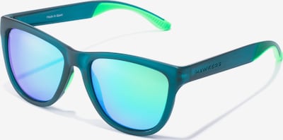 HAWKERS Aurinkolasit 'One Sport Raw' värissä turkoosi / neonvihreä, Tuotenäkymä