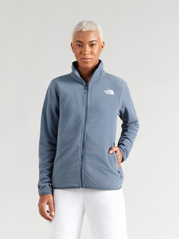 Veste en polaire fonctionnelle 'Glacier' THE NORTH FACE en gris : devant