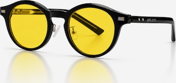 Lunettes 'Nox' Melato en noir : devant