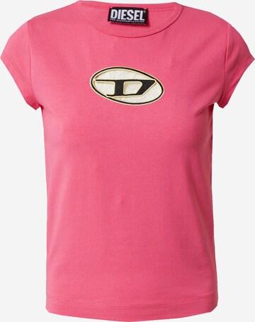 T-shirt 'ANGIE' DIESEL en rose : devant