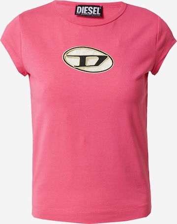 T-shirt 'ANGIE' DIESEL en rose : devant