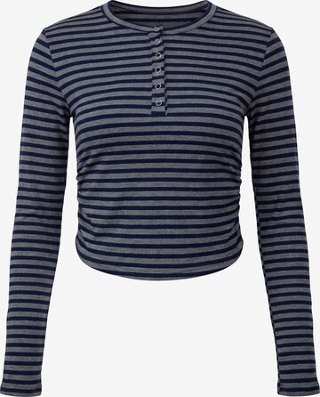 T-shirt MYMO en bleu : devant