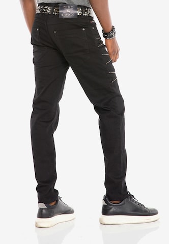 CIPO & BAXX Slimfit Jeans in Zwart