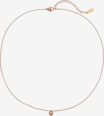 Hey Happiness Kette 'Heart Bold' in Gold: Vorderseite