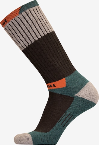 UphillSport Athletic Socks 'HETTA' in Green: front