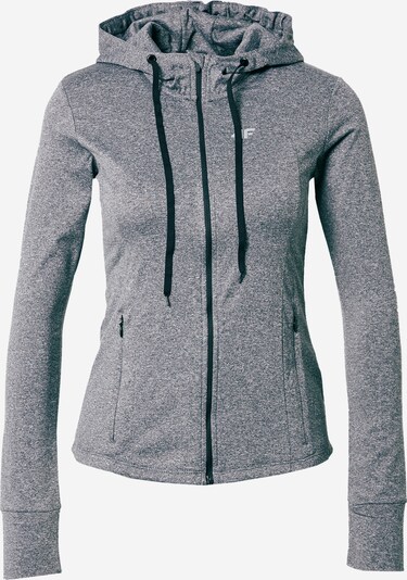 4F Sportsweatjacke in grau, Produktansicht
